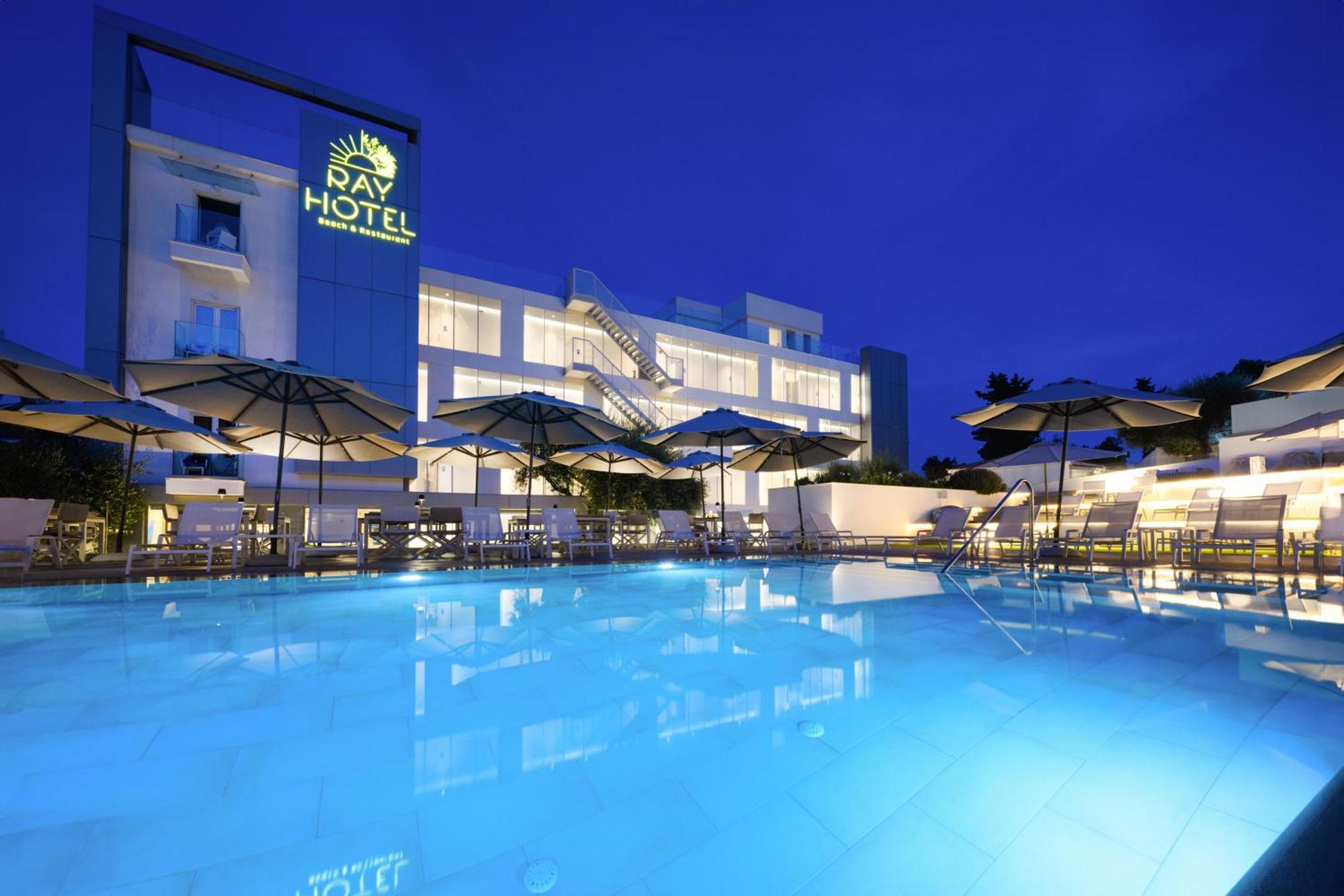 Ray Hotel Corfu Перама Экстерьер фото