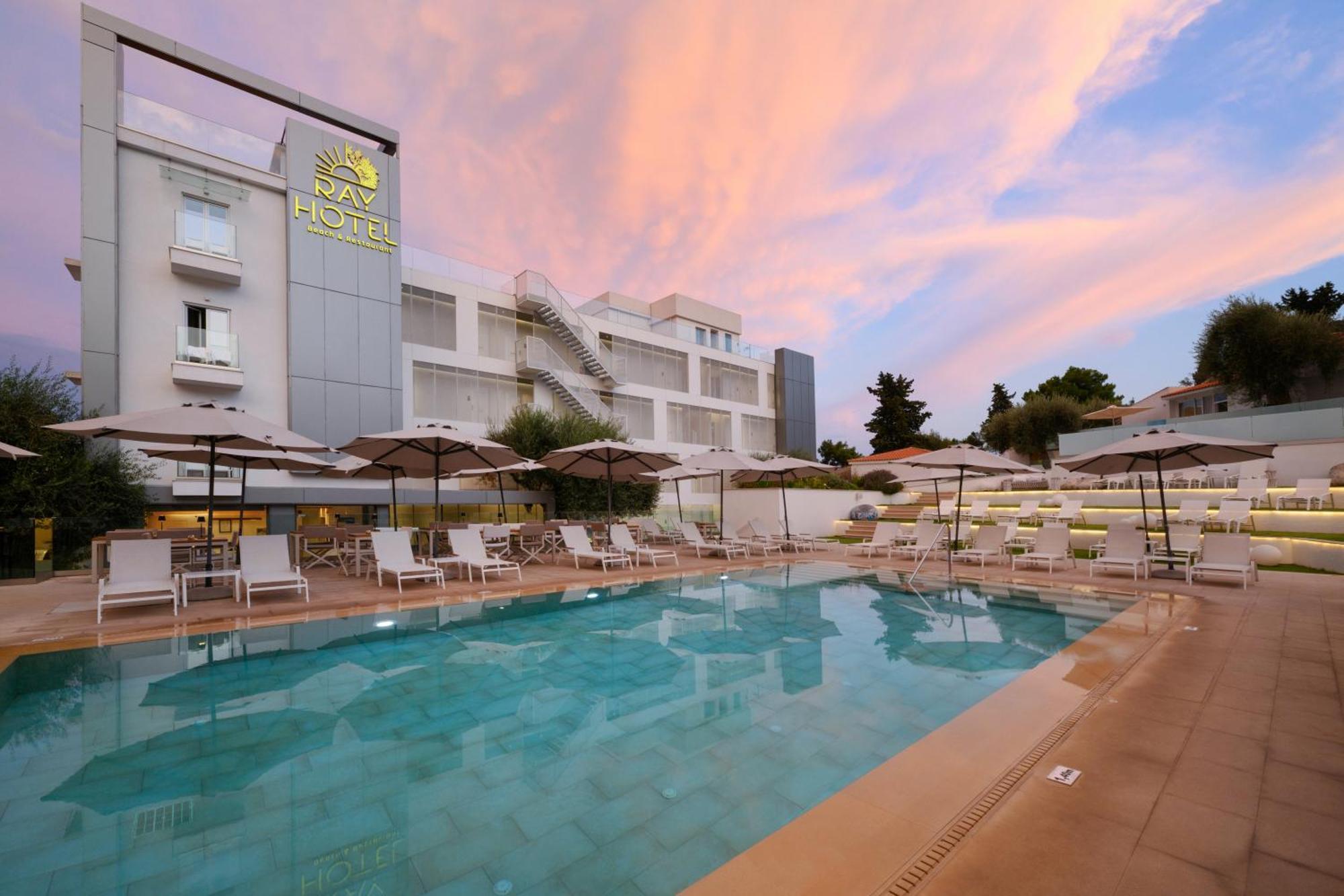 Ray Hotel Corfu Перама Экстерьер фото