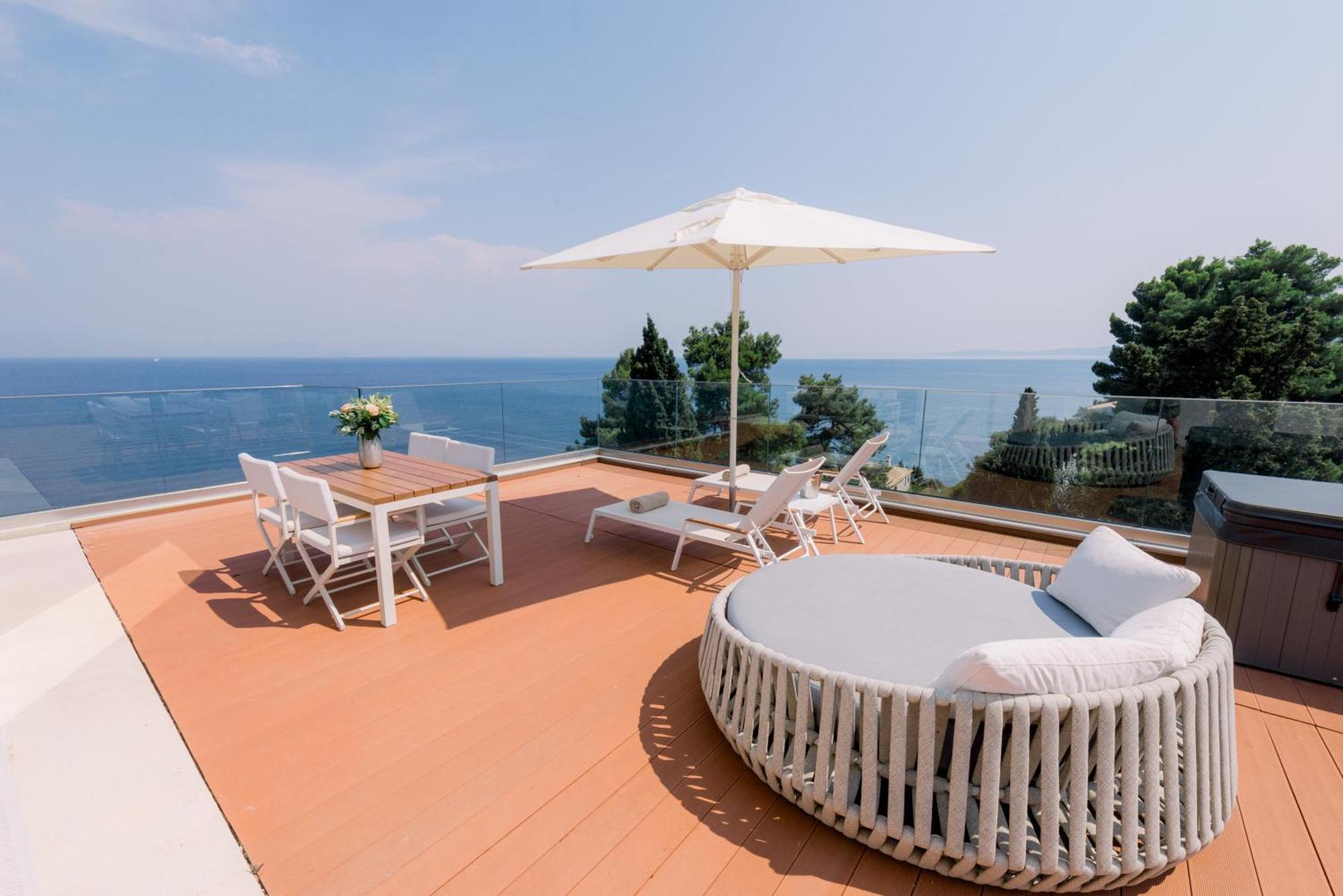 Ray Hotel Corfu Перама Экстерьер фото